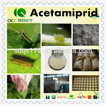 Production directe d&#39;usine Agrochimique / insecticide Acetamiprid 97% TC 20% WP 20% SP 60% WP CAS 135410-20-7